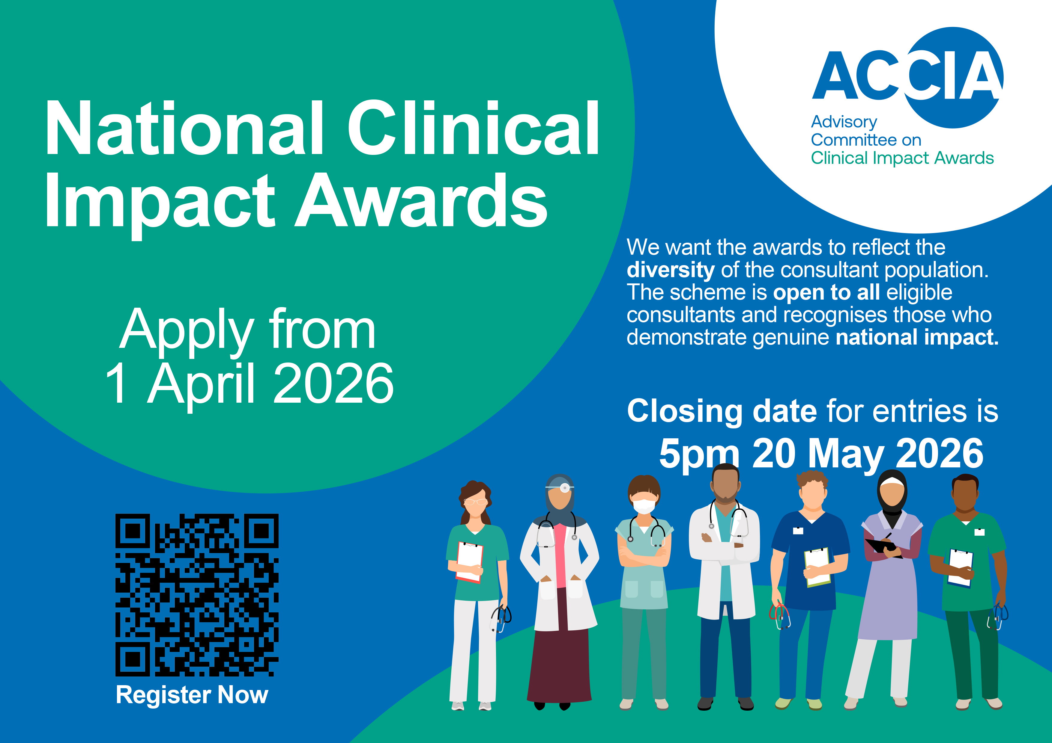 National Clinical Impact Awards poster 2026